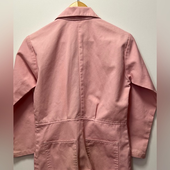 Vintage Pink Coveralls with Pockets on Front and Back - Size Woman’s XS - Picture 9 of 11